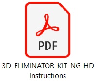 3D-ELIMINATOR-KIT-NG-HD Instructions